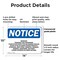 Signmission Important Fragrance Free Environment Please, 14 in W x Rectangle, Plastic OS-2PACK-NS-P-1014-L-13647 - alternate 4